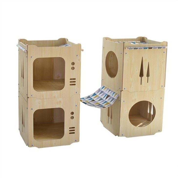 Cat kennels pet house (5)