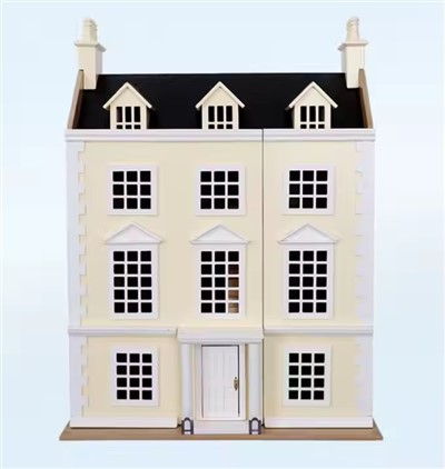 Nyt trætrappe Dollhouse Set